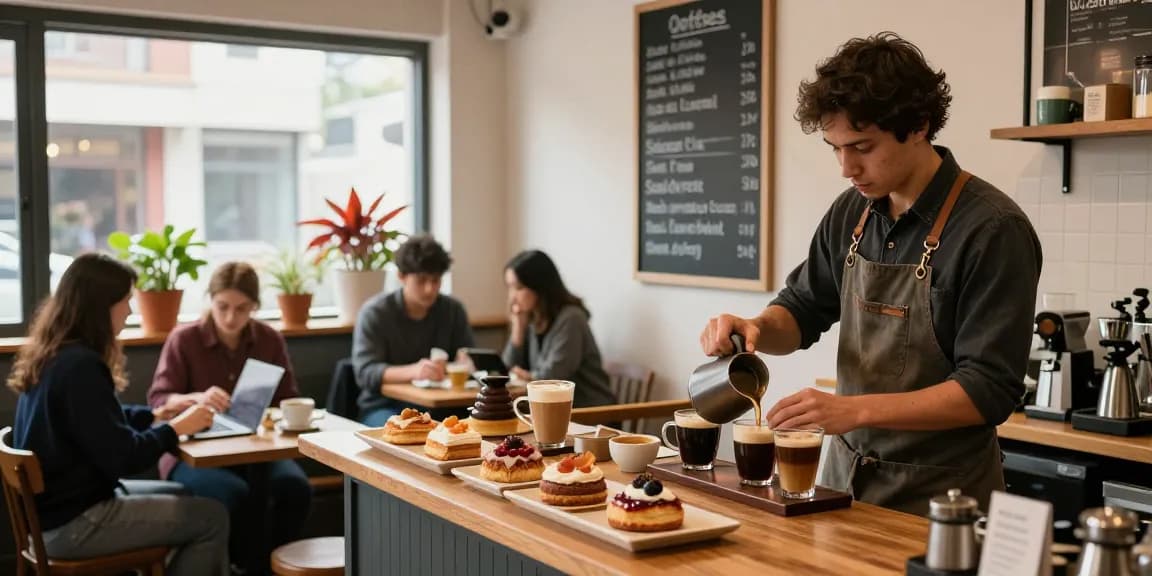 Cozy cafe in Incheon showing coffee preparation and warm atmosphere with https://forumup.org/shop/search.php?ca_id=&addr1=&addr2=&addr3=&schKeyword= for local favorites.