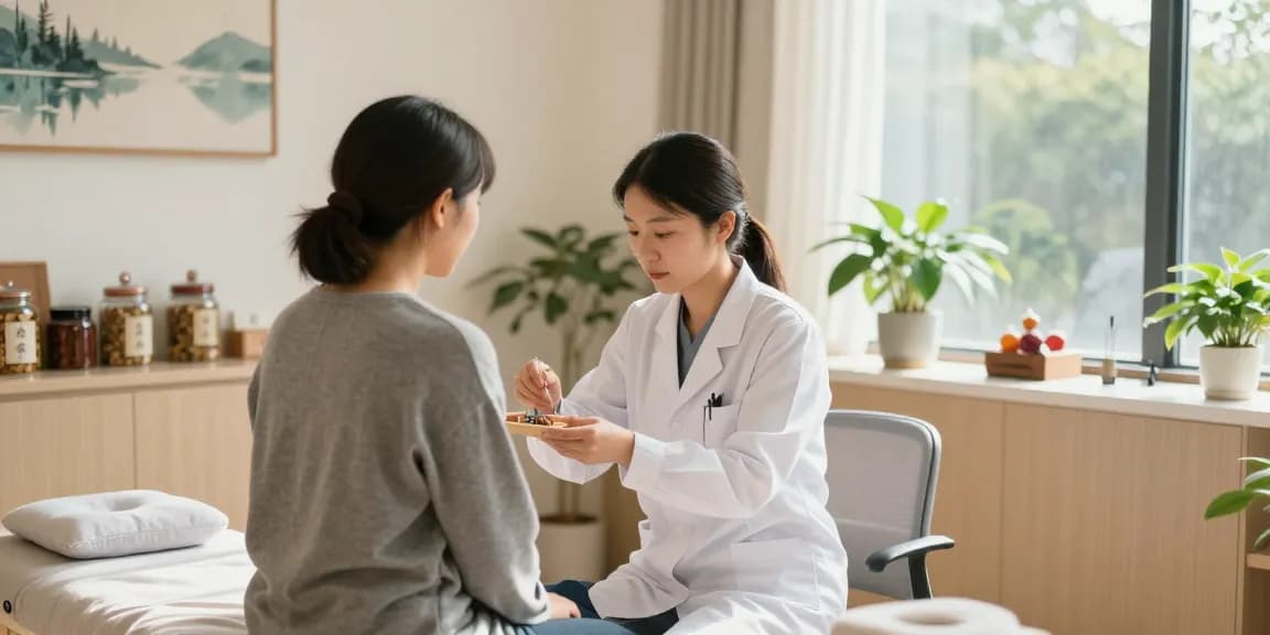 Expert care at 수원교통사고한의원 providing effective acupuncture therapy in a calming environment.