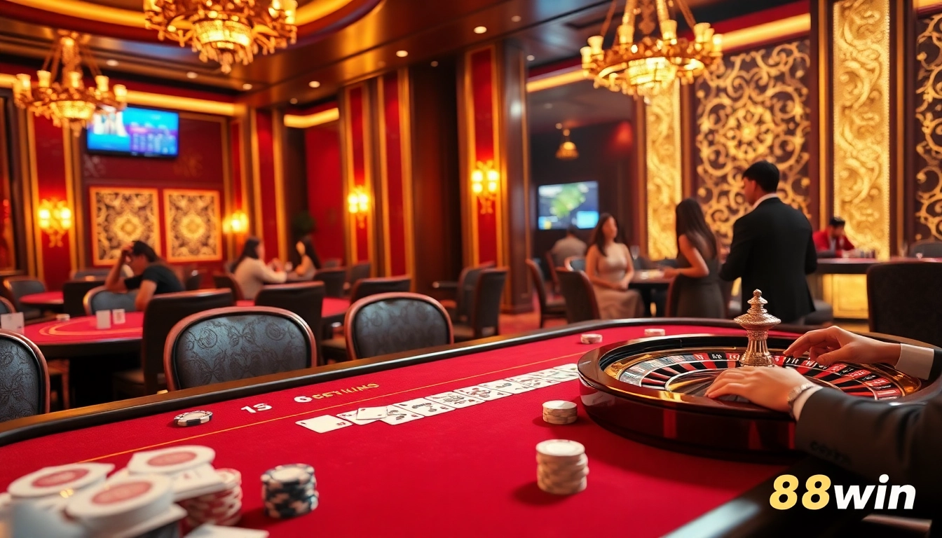 Experience thrilling gameplay at 68win casino with vibrant tables and engaging players.