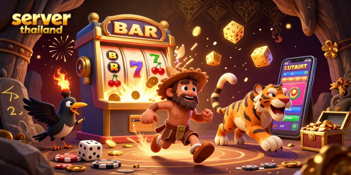 Players spin the reels and experience winning excitement with server thailand in this vibrant casino scene.