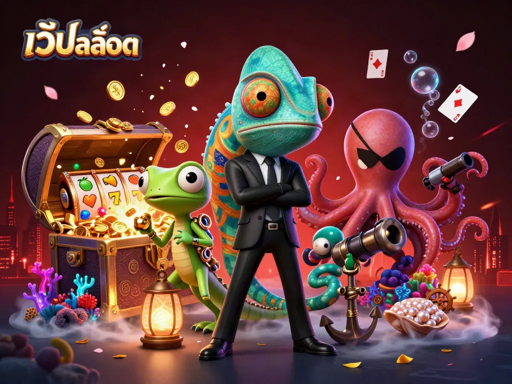 เว็ปสล็อต ลุ้นโชคผ่านการเล่นสล็อตในภาพ 3D สุดตระการตา