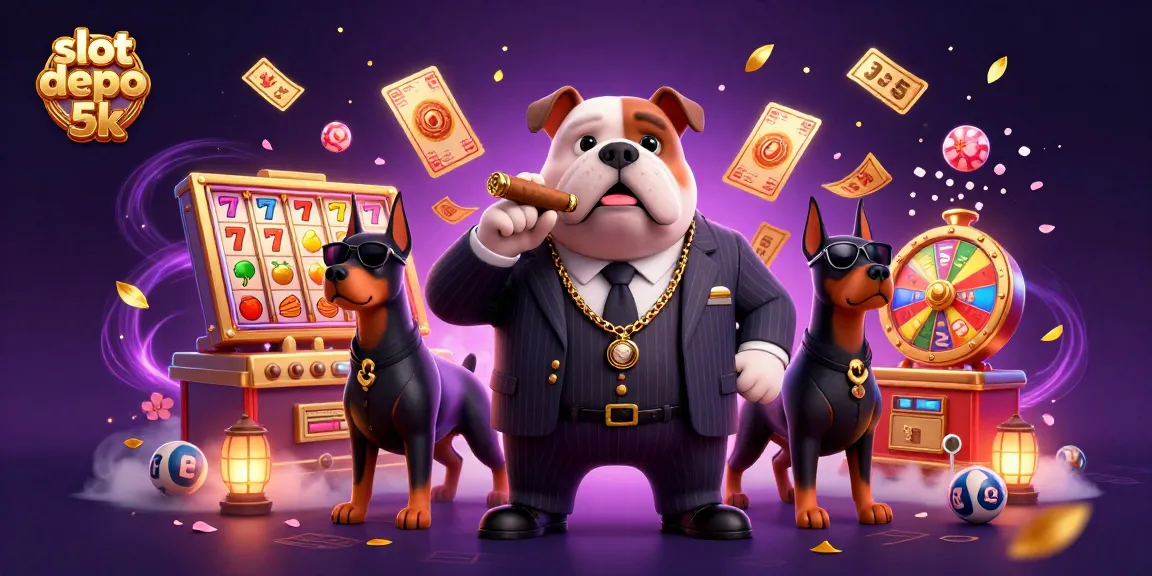 Engage in thrilling gaming action at slot depo 5k with vibrant slot reels and exciting prizes.