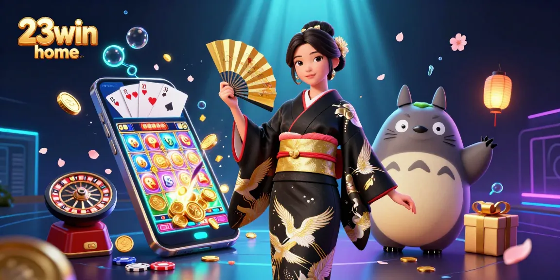 Engage in thrilling gameplay at 23win home with vibrant slot game action and dynamic casino elements.