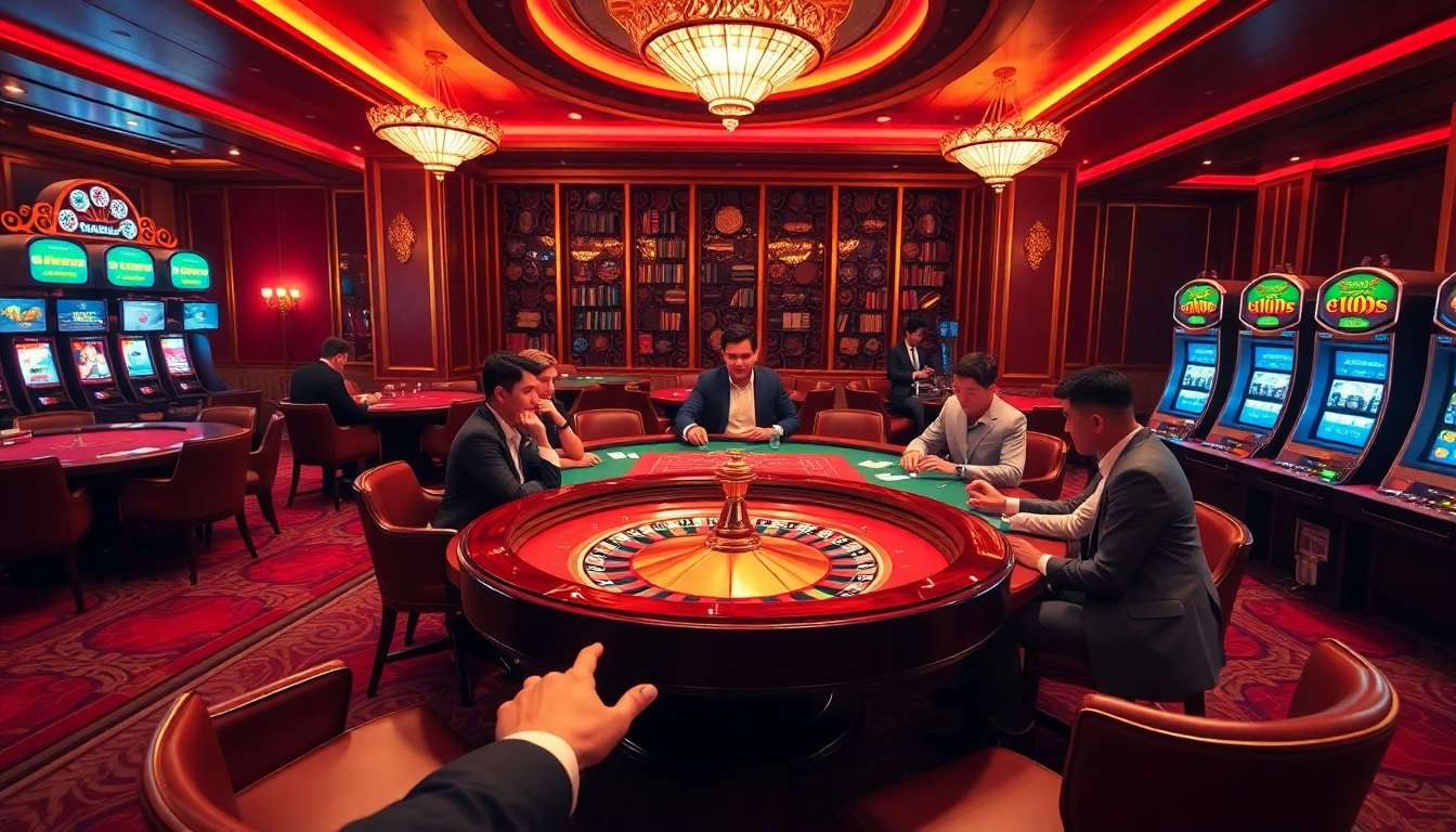 Experience thrilling moments at the casino with https://okfun.baby/, engaging in high-stakes poker and roulette.
