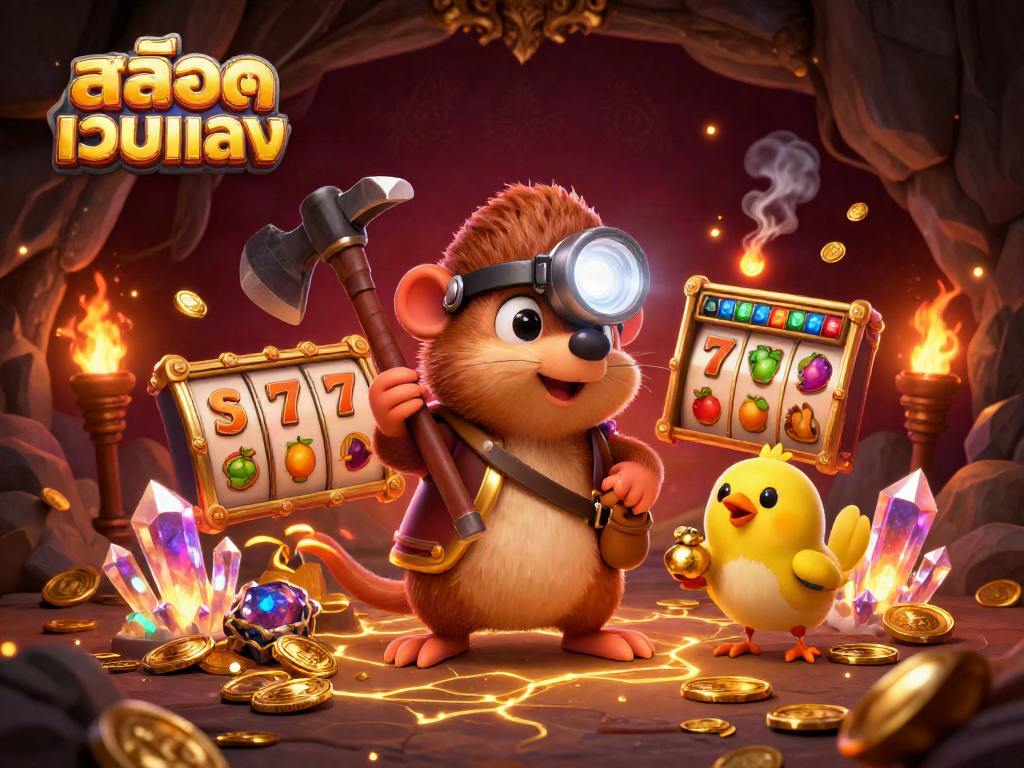 Experience สล็อตเว็บตรง wins with thrilling jackpot action in this vibrant casino scene.