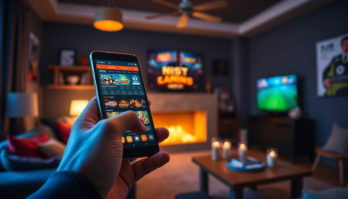 AF88 online betting experience displayed on a smartphone in a cozy home setting.
