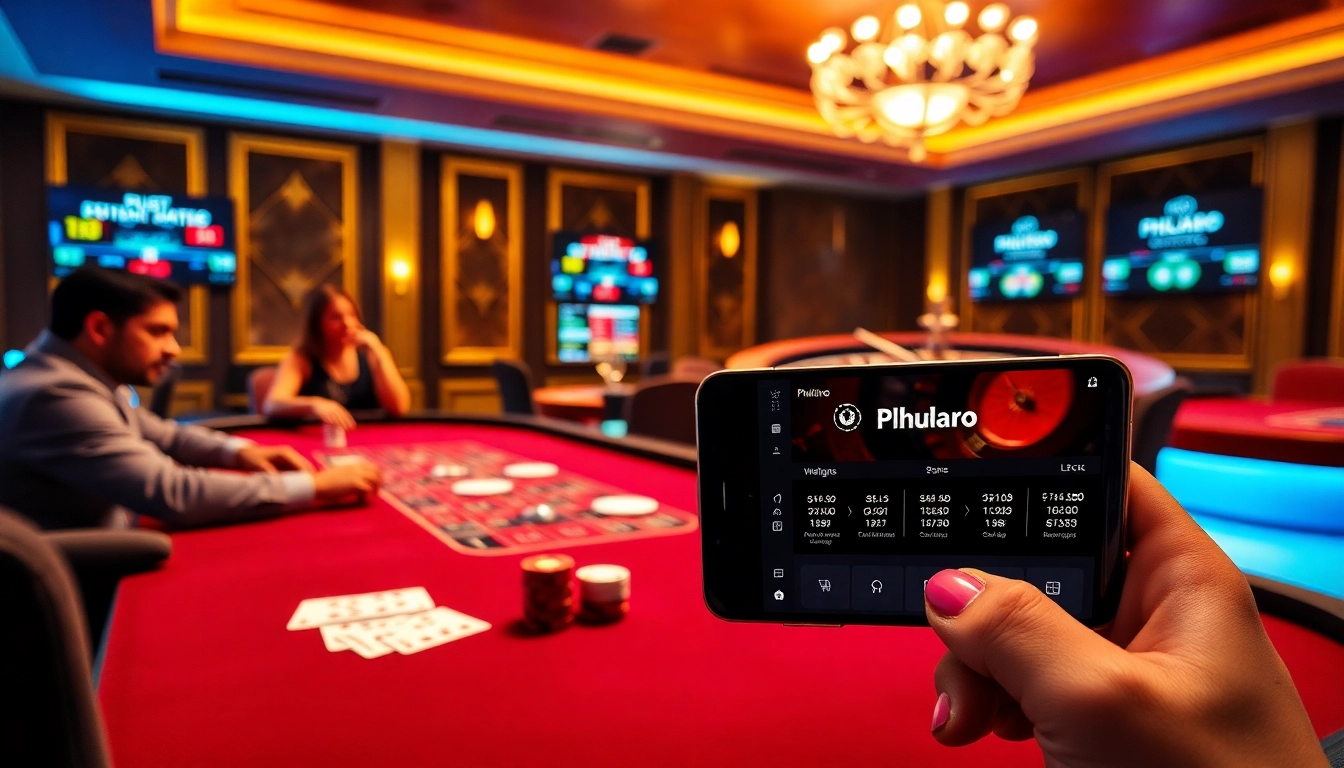 Experience the excitement of gaming at Phlaro online with professional casino elements.