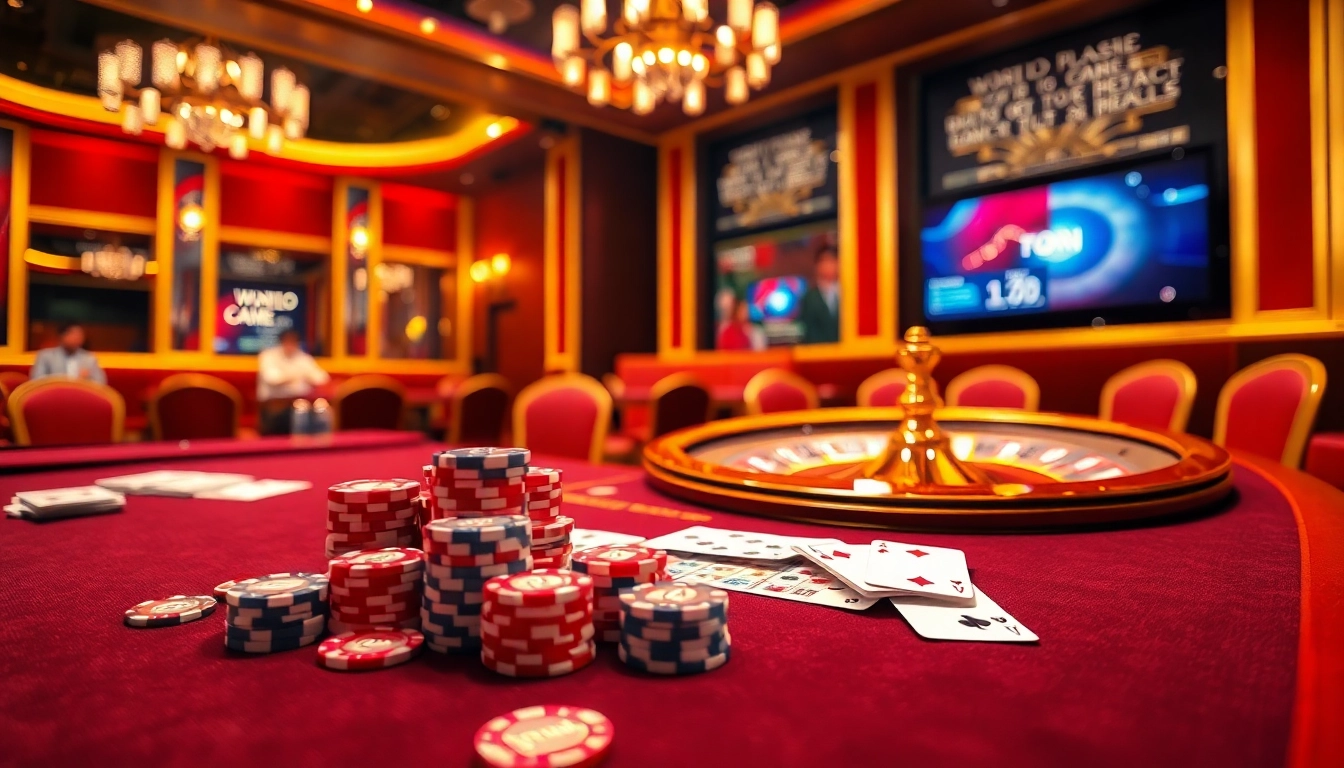 Join the action at https://iwin.cn.com/ with vibrant poker chips and an exciting casino atmosphere.