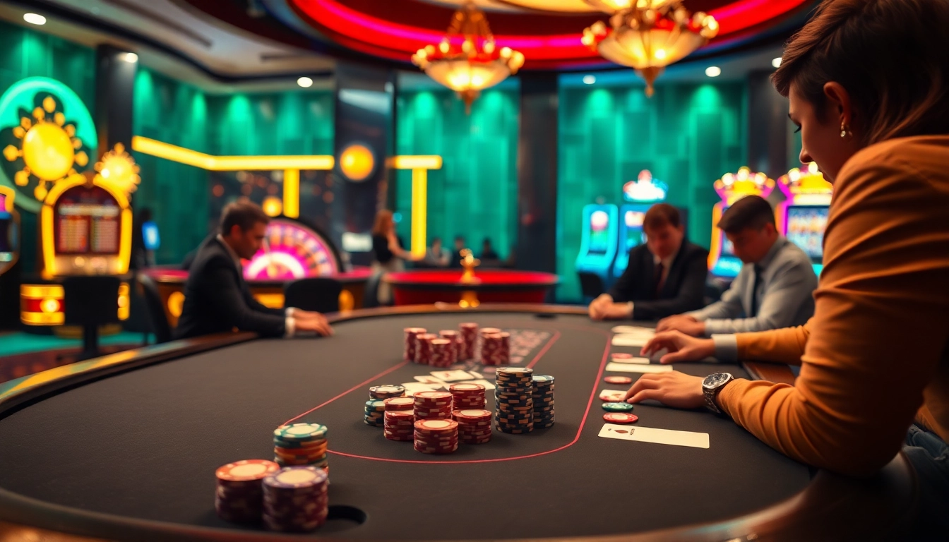 Engage in thrilling poker action at a luxurious casino table with immigration lawyer Sydney influence.
