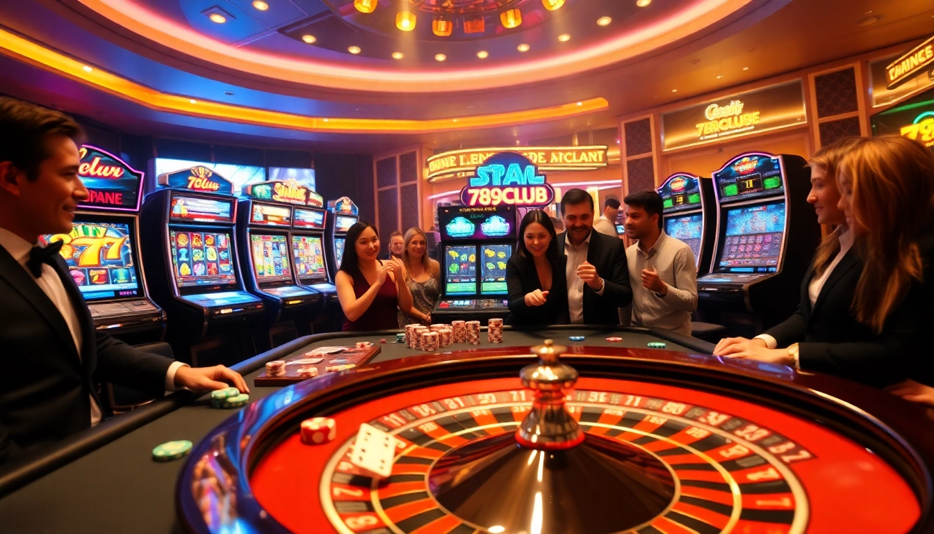 Experience the excitement of gambling at 789club with vibrant tables and games.