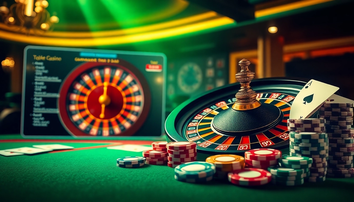 Tobet88 offers an exhilarating casino experience with vibrant roulette action and poker chips.