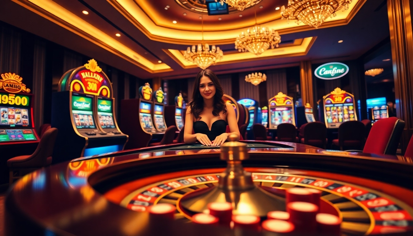 Experience the thrill of gaming at https://au88.select/ with vibrant slot machines and a live dealer.